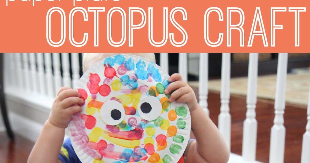 Toddler Approved! Paper Plate Octopus Craft