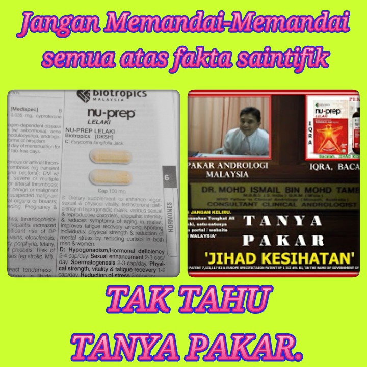 Tanya Pakar JANGAN MEMANDAI-MANDAI