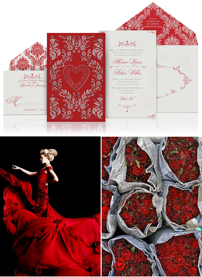 Rouge: Luxe Valentine's Day Inspiration & Invitations! | Atelier ...