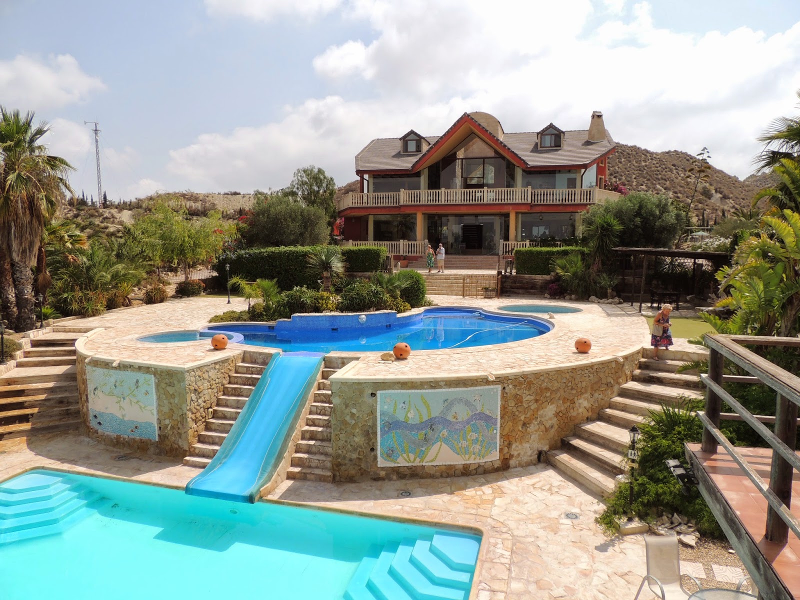 Travels with Nicky Grand Design house in Spain