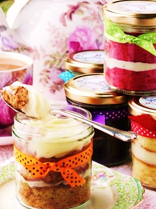 Southern Bella Cupcakes in a Jar