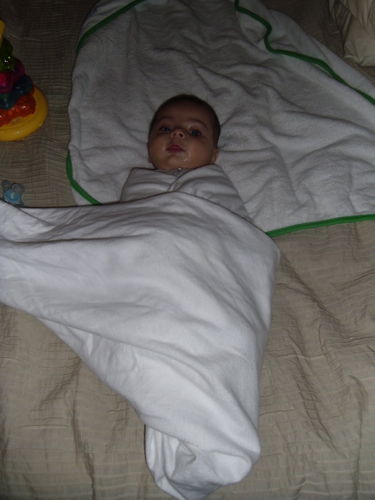 Mom Jeans...and other things How To Swaddle (even Houdini can't break