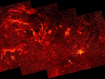 Galactic Center seen with Hable Telescope Infra red Camera