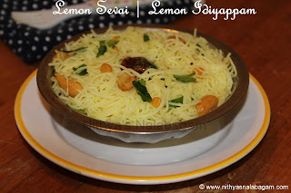 Lemon Sevai | Lemon Idiyappam