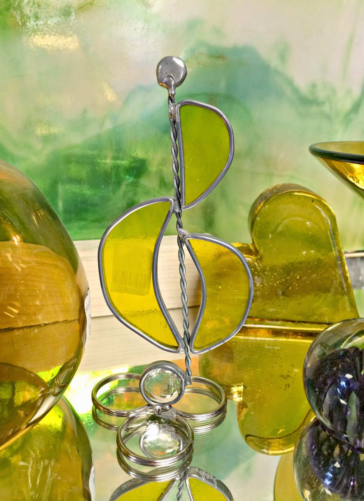 Patty Antle's Prettys Kokomo Opalescent Glass, Cook McDougals, & the