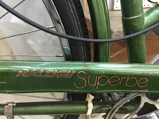 Raleigh Superbe Chainguard bicycle decal