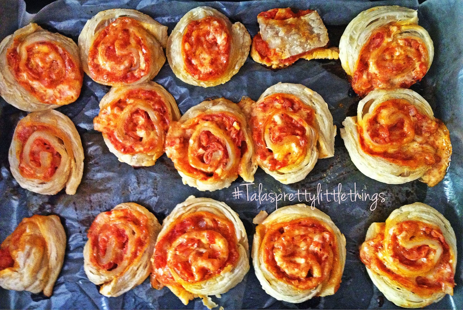 Tala's Pretty Little Things Recipe of the Week Pizza Wheels