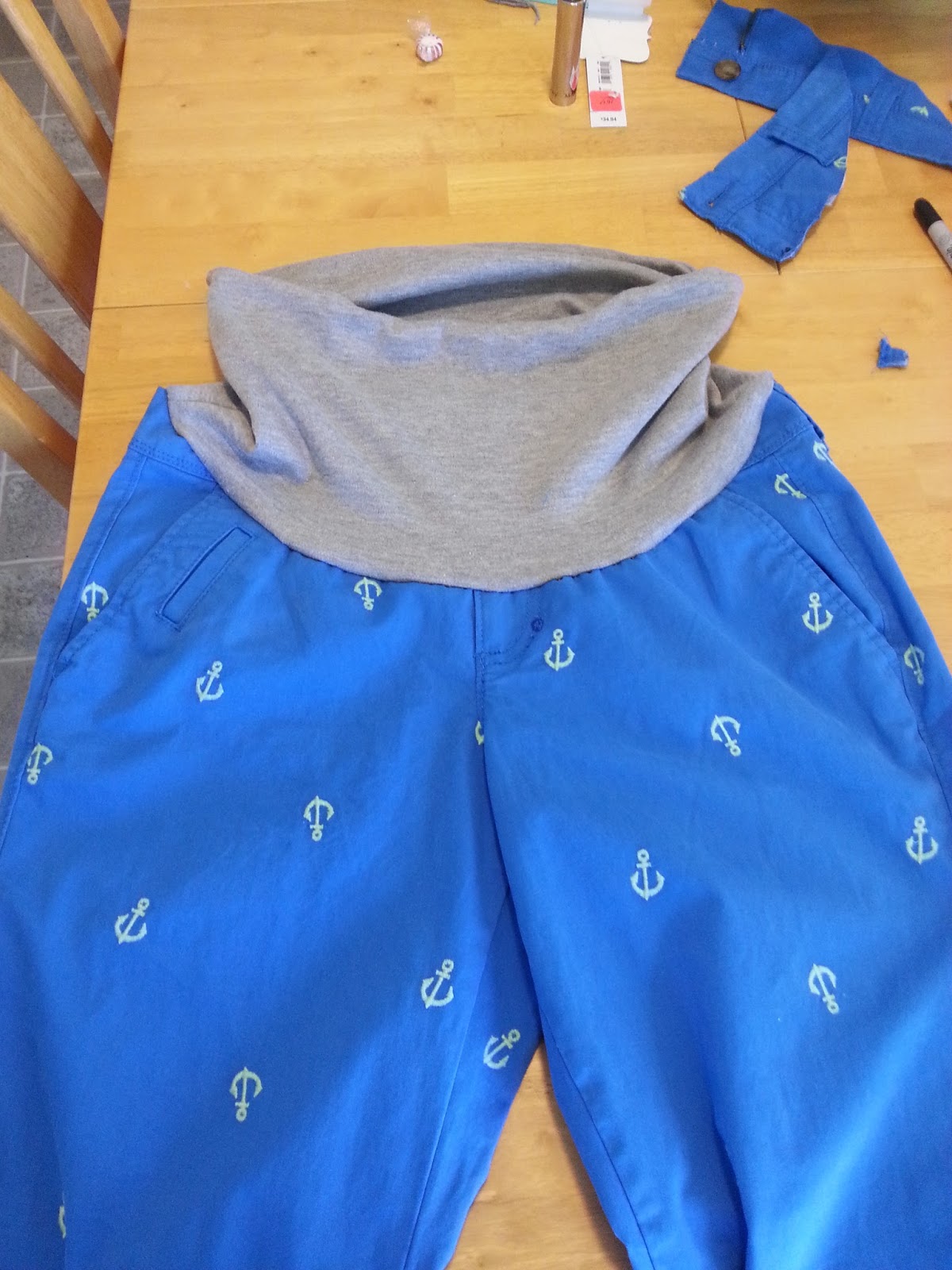 Leap!and the Net Will Appear Convert Regular Pants to Maternity