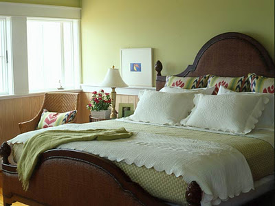 Decoraciones y Modernidades: Innova las paredes con color verde
