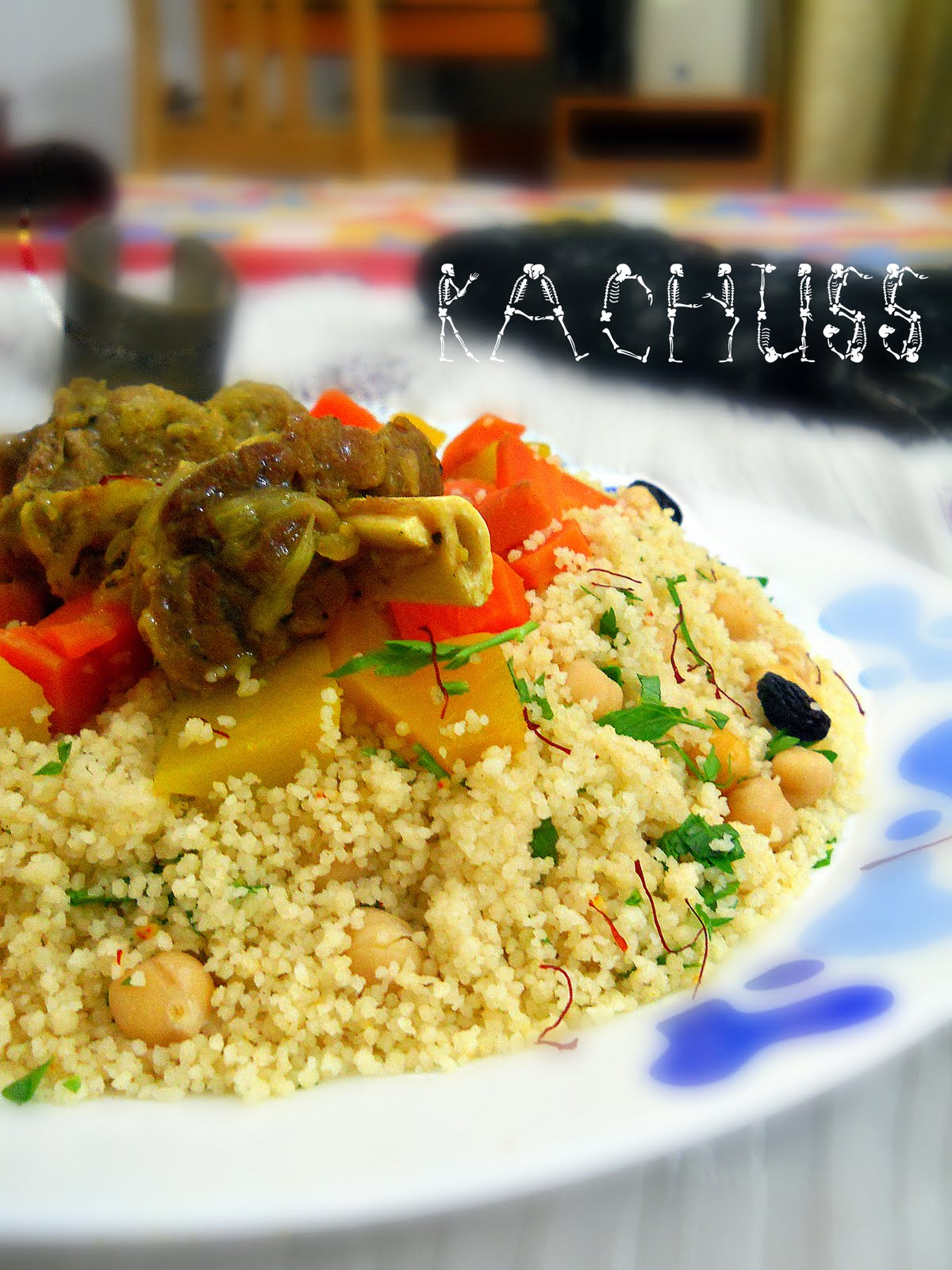 Kachuss Delights Couscous with Mutton Tagine
