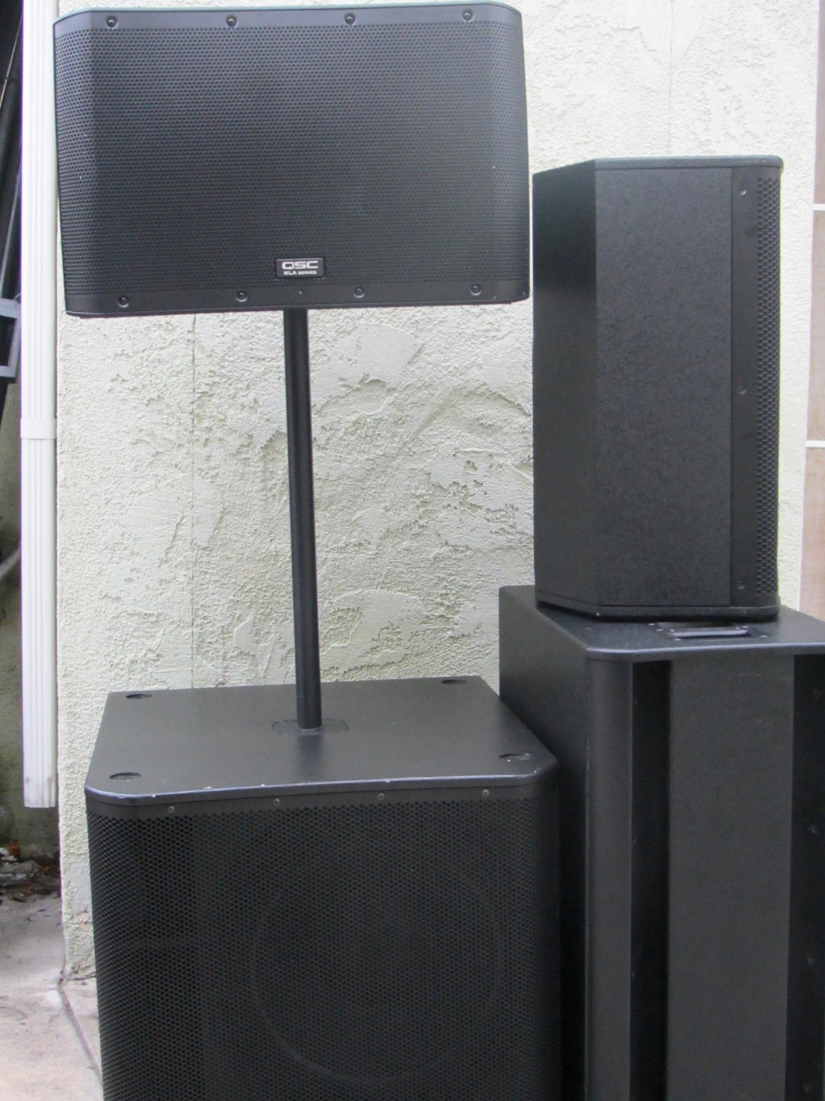 Daily Shot Of Jack Complete Line of QSC K Series for Rent