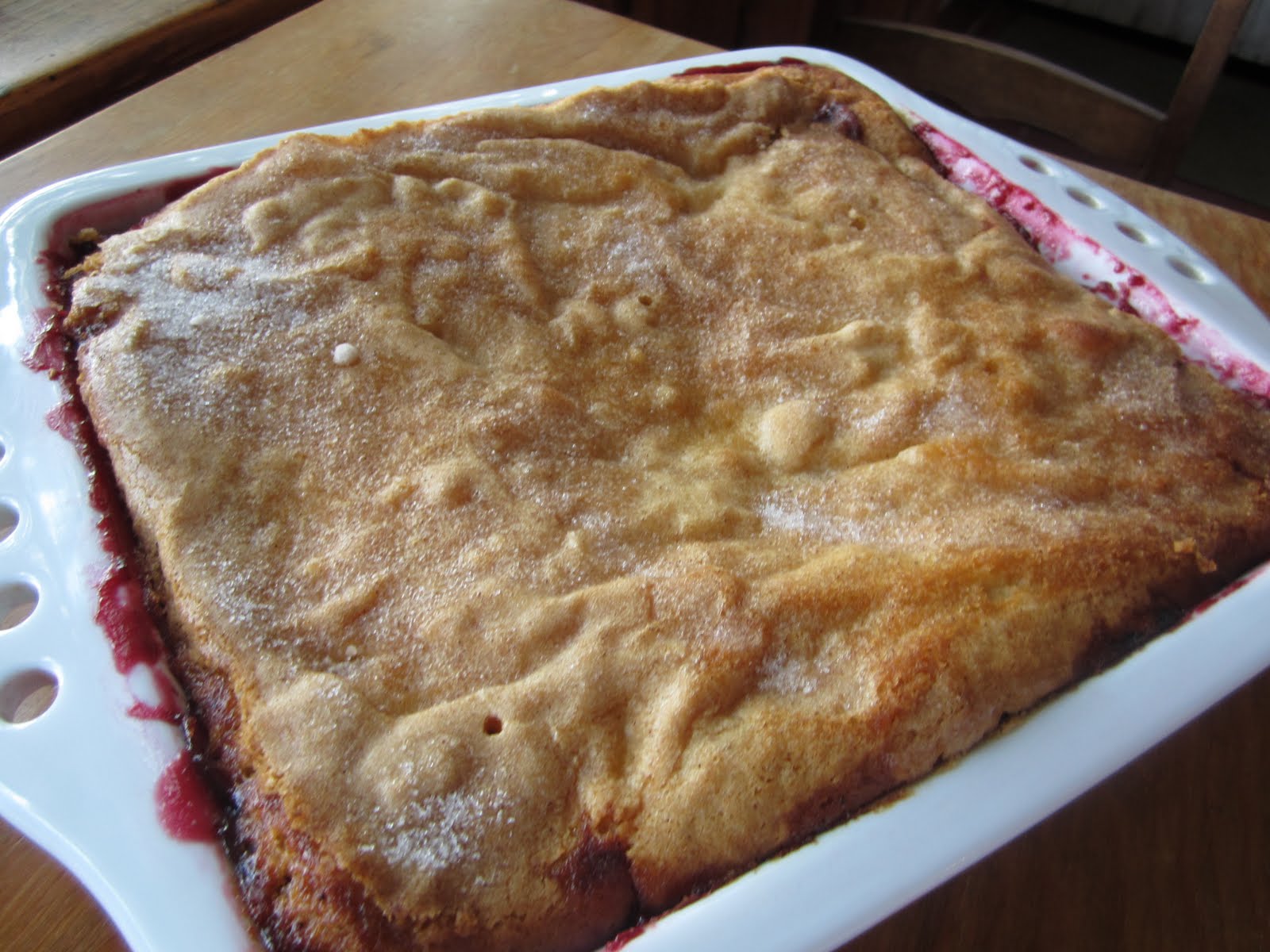 Raspberry Blackberry Cobbler