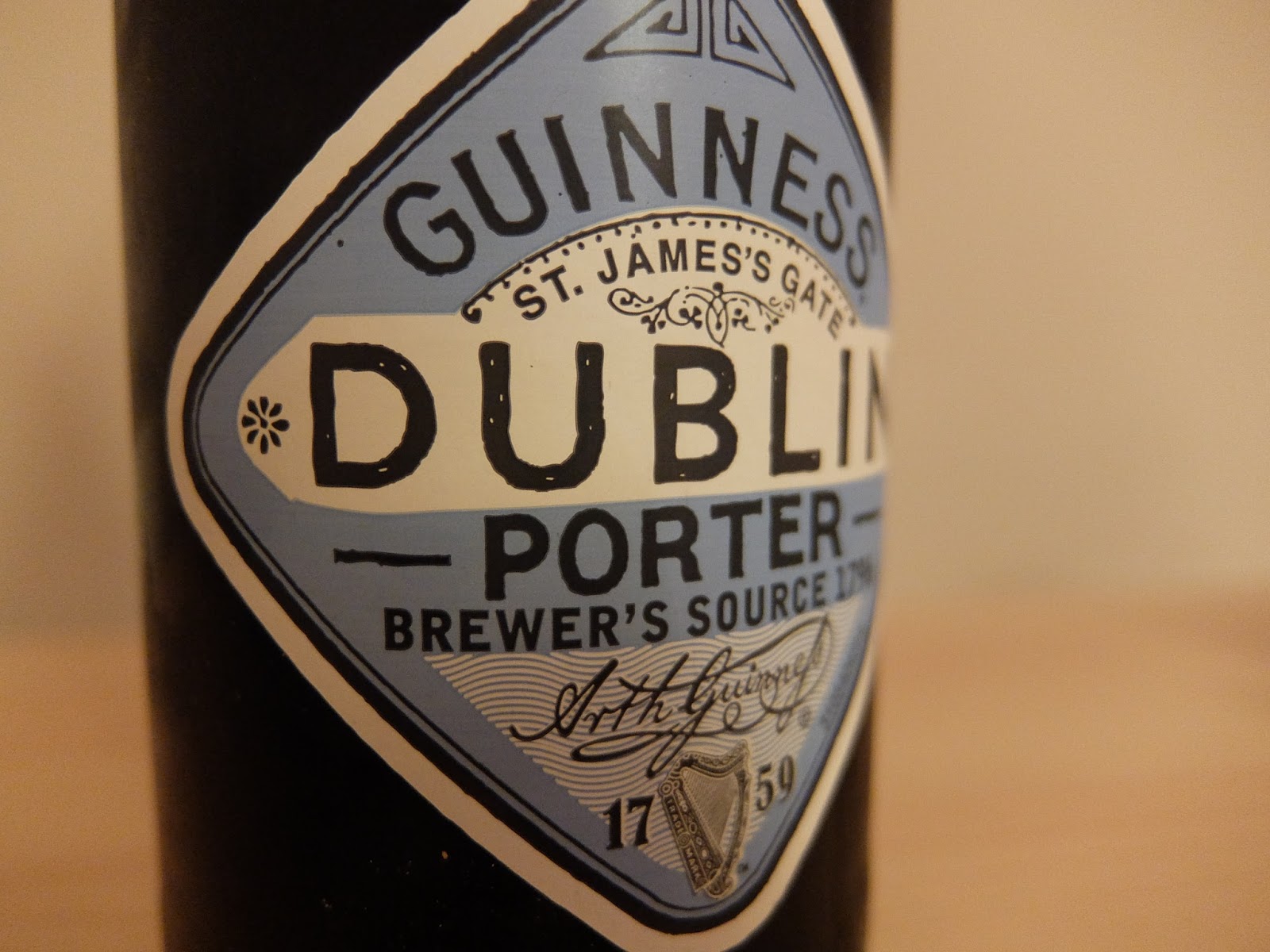 Guinness Brewer's Source Dublin Porter (1796) & West Indies Porter (1801)