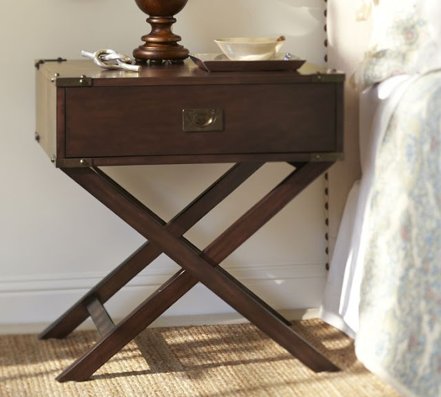 Copy Cat Chic Pottery Barn Devon Campaign Bedside Table