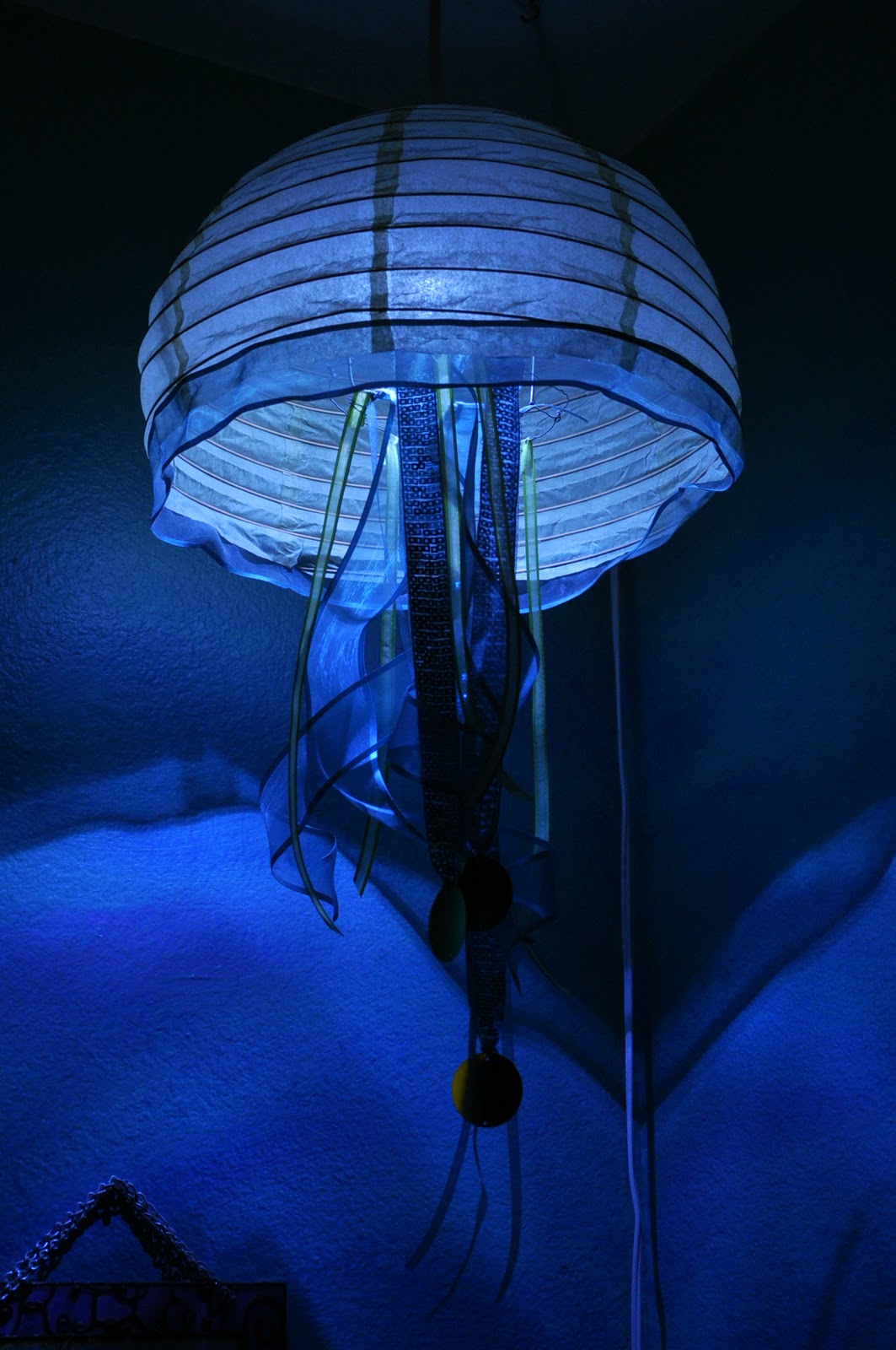 I Need a Craft Room Jellyfish Paper Lantern Nightlight