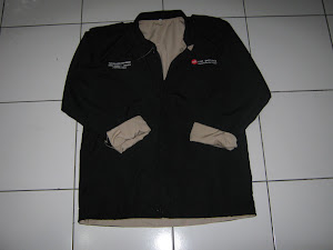 Jaket bahan drill luar dalam