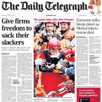 Torygraph doesn't even care about faking its cruel agenda: