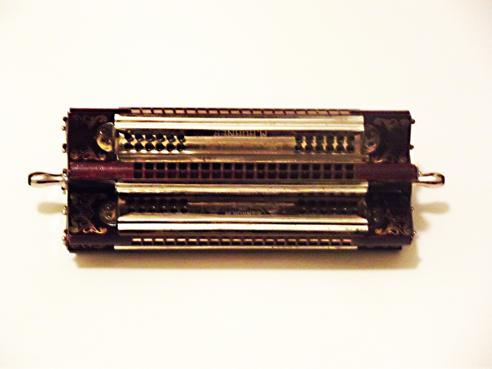 ANTIQUE 1900'S HOHNER HARMONICA SEXTET SIX SIDED HARMONICA RARE MUSICAL