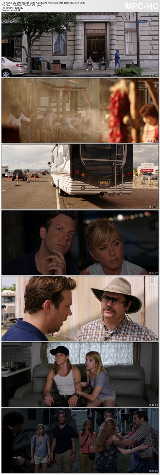 Capturas de la película.