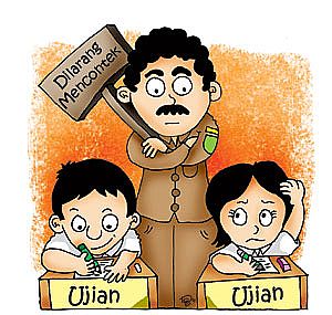 Gambar-gambar Karikatur Pendidikan Terbaru Unik dan Lucu - Gambat