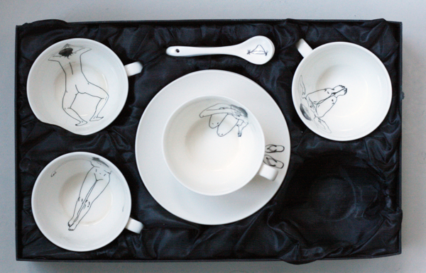 esther horchner tea set