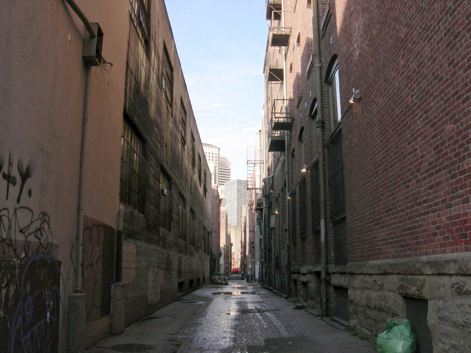 The alley