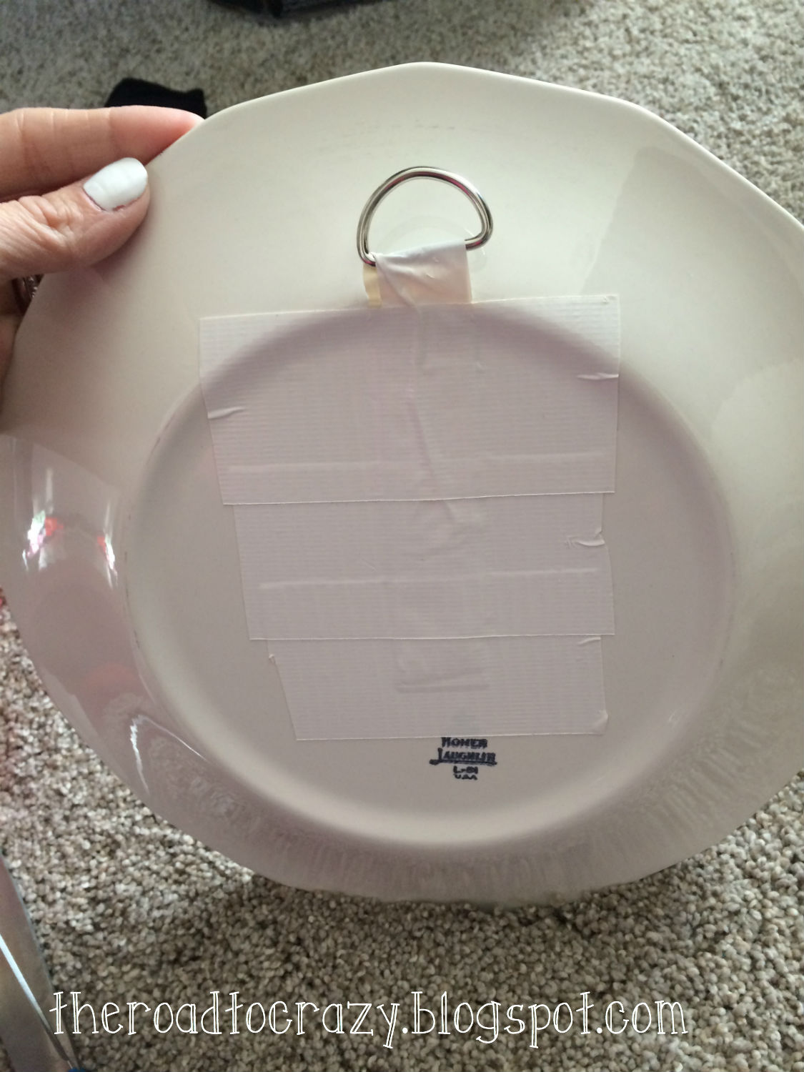 The Road to Crafty DIY Plate Hangers