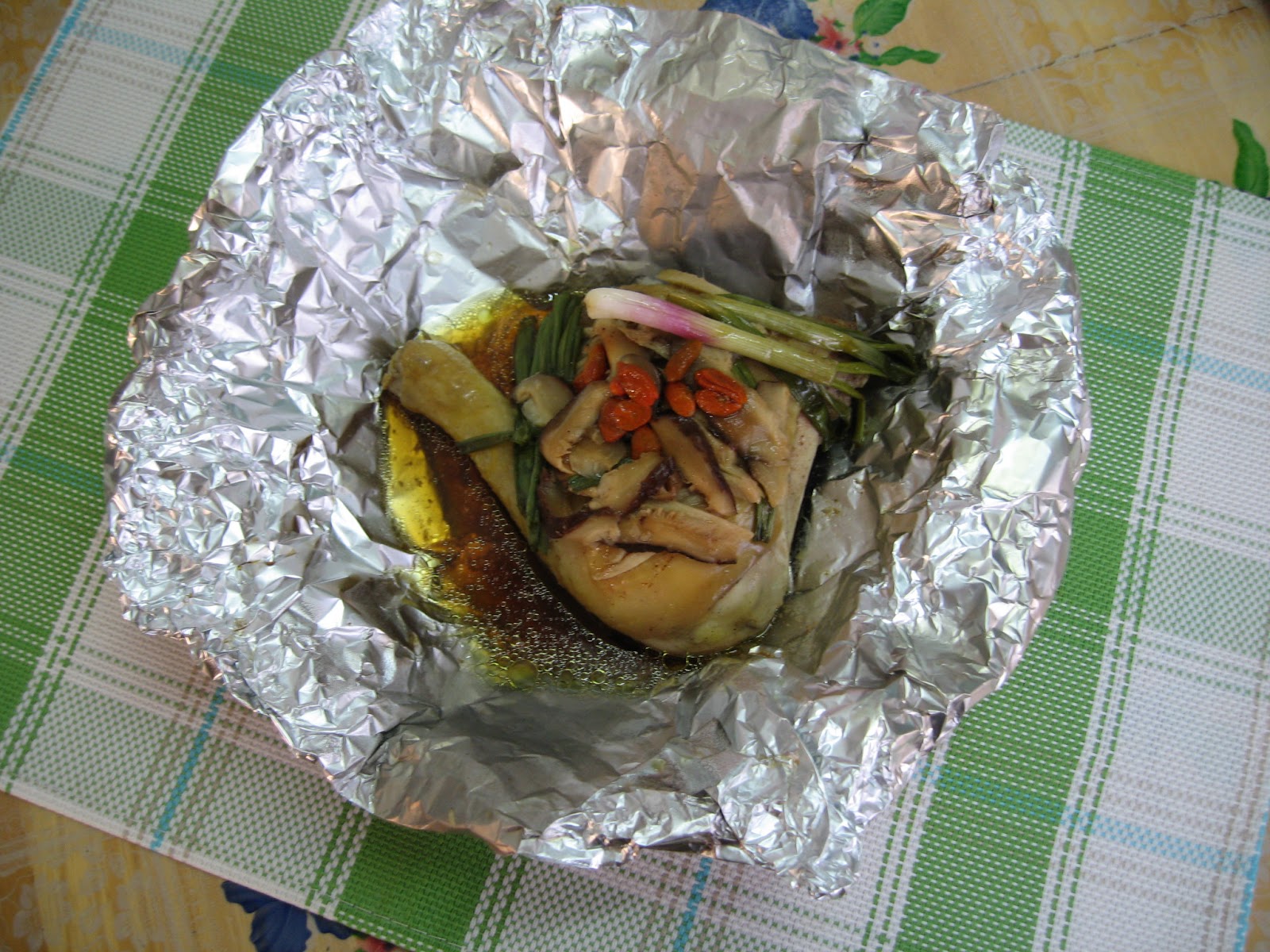 Sumptuous Flavours Chicken In Tin Foil