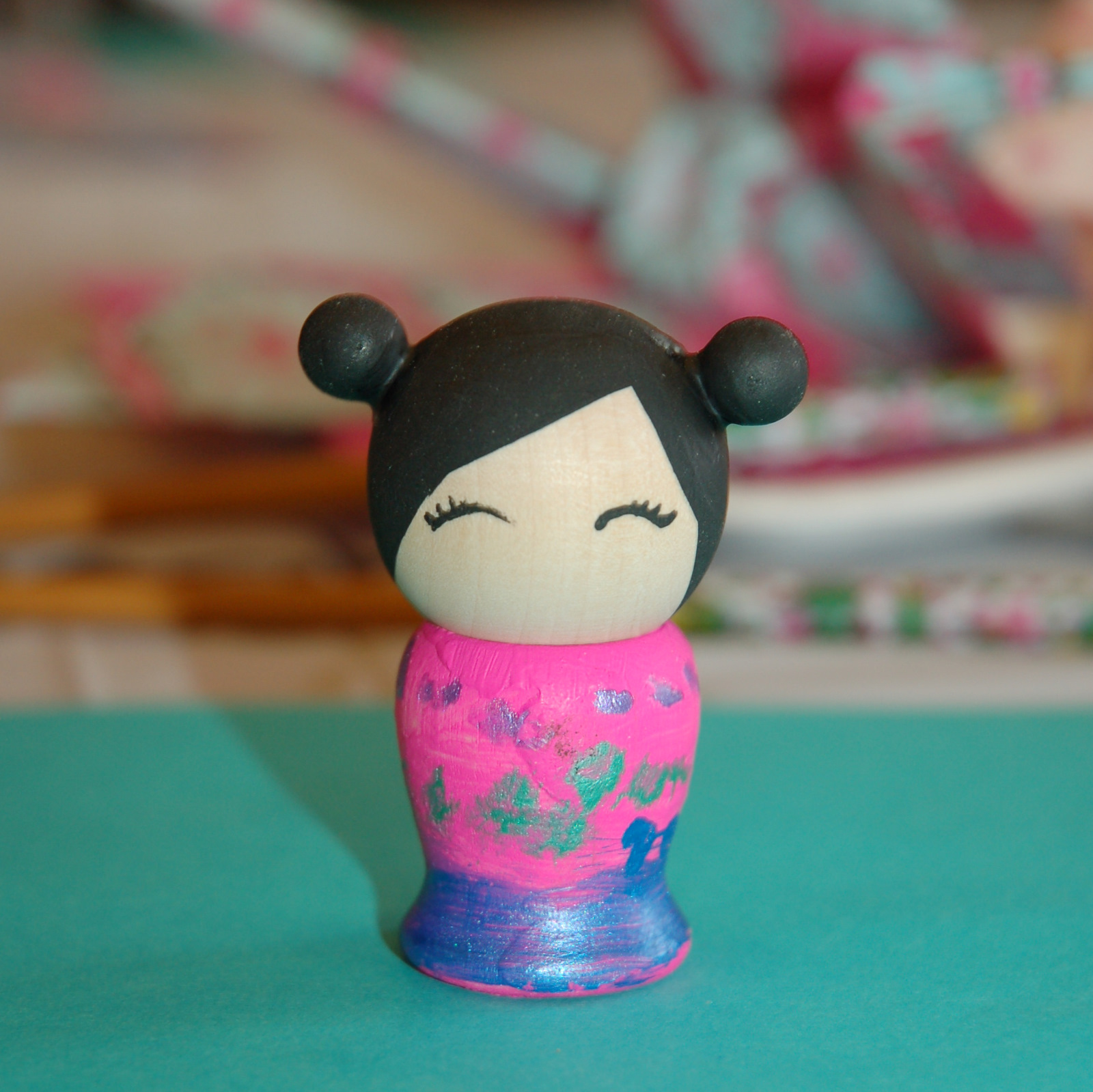 restlessrisa Kokeshi Doll Tutorial