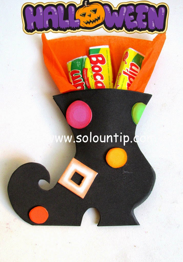 Muchos Souvenirs para hacer dulceros en Halloween ~ Solountip.com