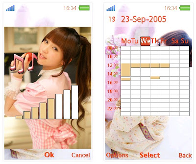 金莎SonyEricsson手機主題for Aino﹝240x432﹞