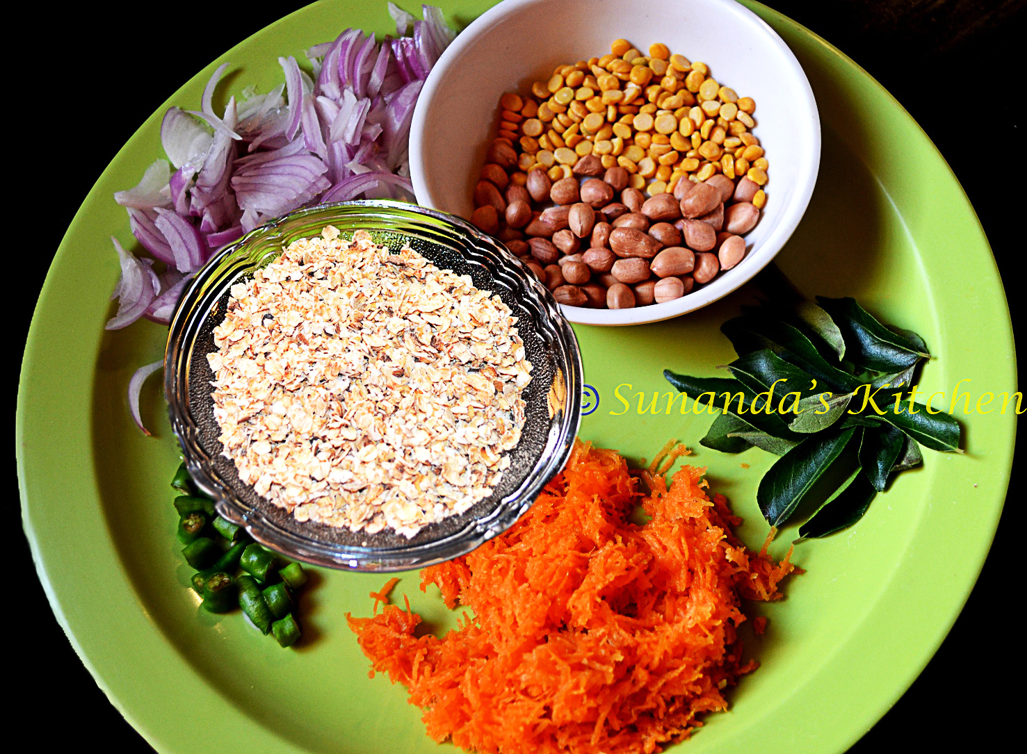 Healthy Oats Upma Recipes from Sunanda's Kitchen
