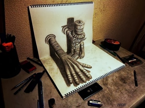 05-NAGAI-HIDEYUKI-Hide-永井-秀幸-3D-Pencil-Drawings-www-designstack-co