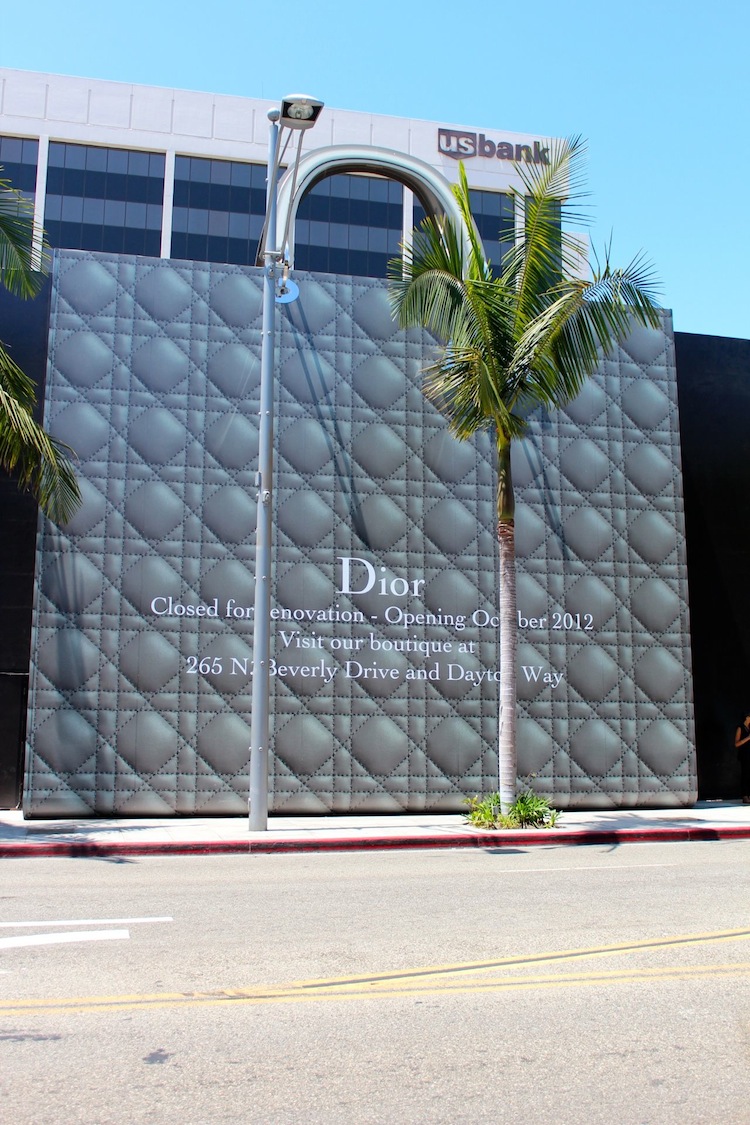 Dior on Rodeo, The Dior boutique on Rodeo Drive, Bek