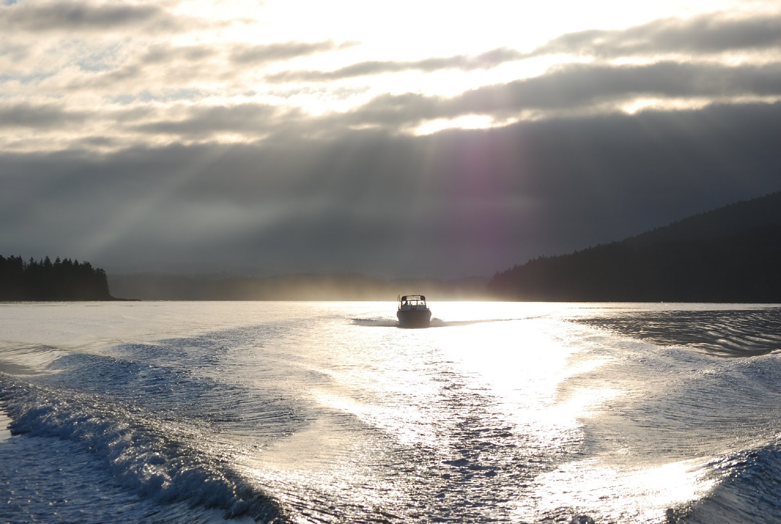 BC Oceanfront Winter Harbour