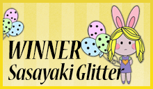2 x Sasayaki Glitter Winner