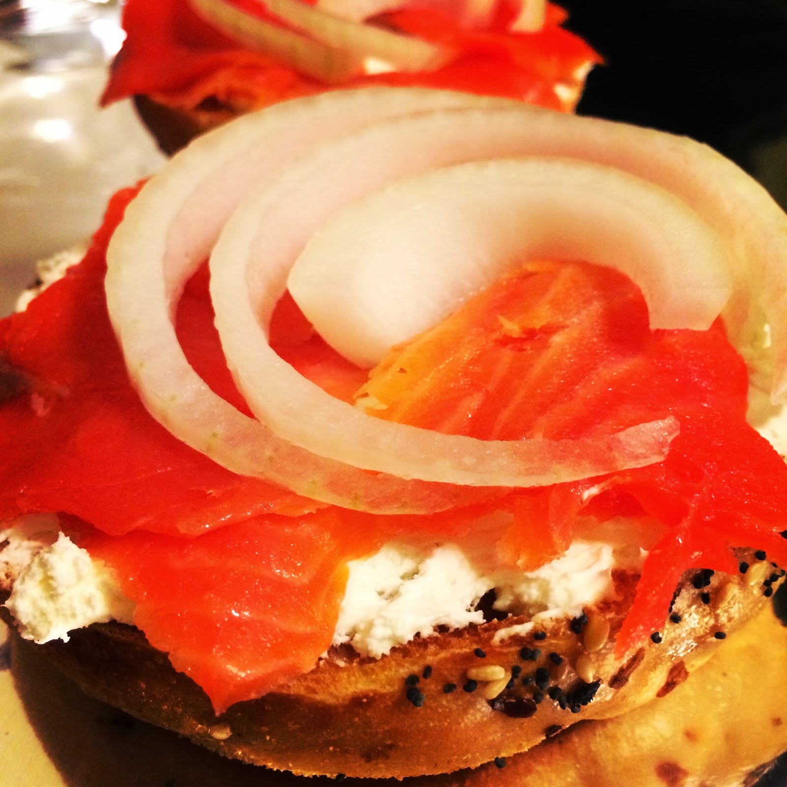 Little Cook in the Big City Lox and Cream Cheese
