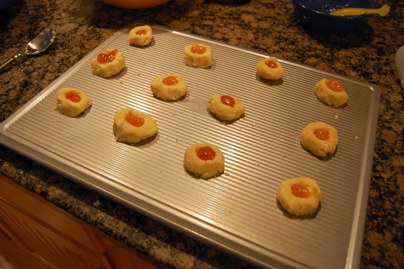 A Peek into the Pantry Samantha's Jam Tart Cookies