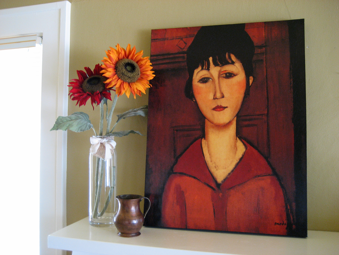 modigliani print on canvas amad...