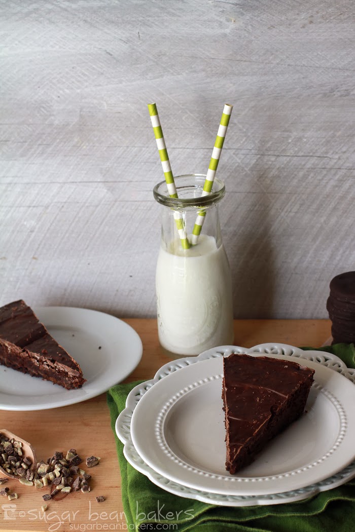Sugar Bean Bakers {Mint Brownie Pie}