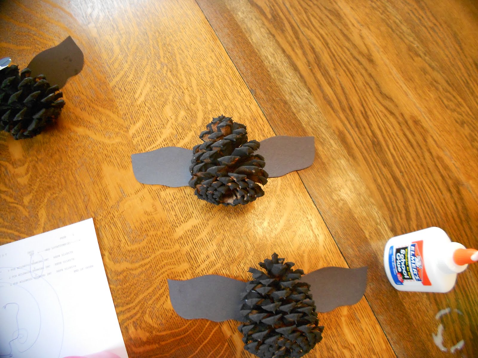 Adorable Pinecone Bat Craft Your Kids Will Enjoy Creating This Fall —  Bindle & Brass Trading Company