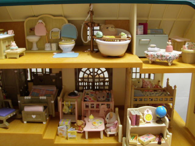 calico critters deluxe village house for sale