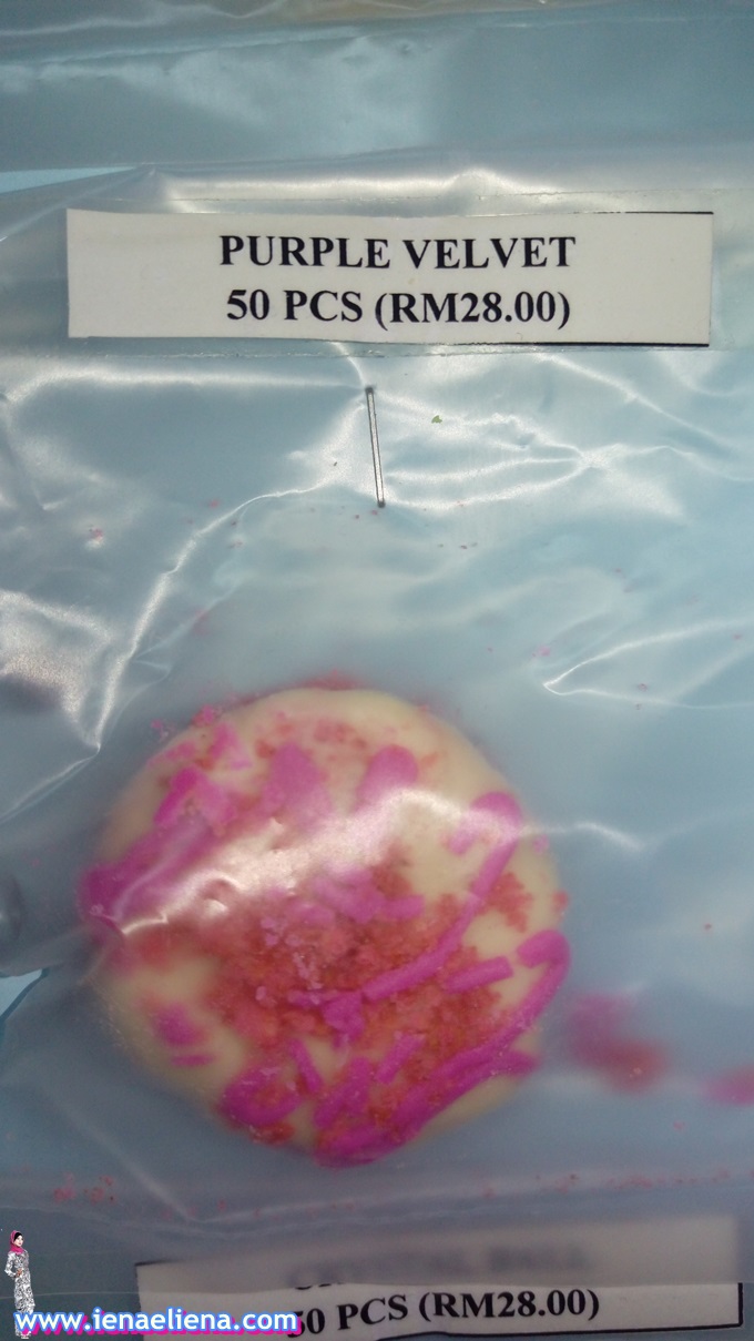 Biskut Purple Velvet  RM28 / 50 pcs