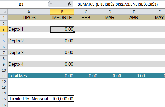 Validación en Excel Validación en Excel