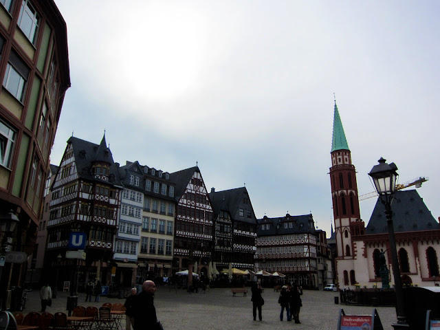 исторический центр Франкфурта, Гессен, Западная Германия, фото, блог, достопримечательность, туризм 