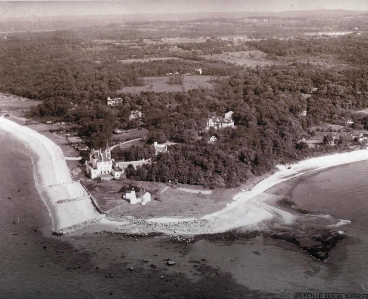 Old Long Island 'Beacon Towers' Aerial
