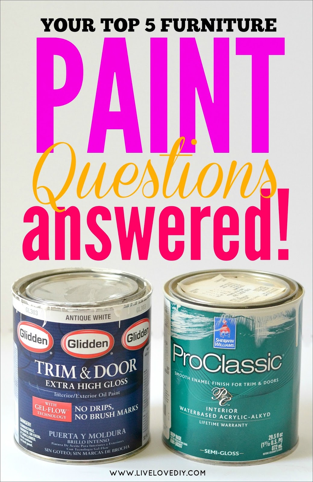 Livelovediy Your Top 5 Furniture Paint Faqs Answered