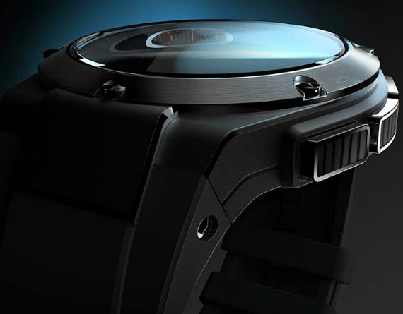 To luxury smartwatch της HP με στρογγυλή οθόνη