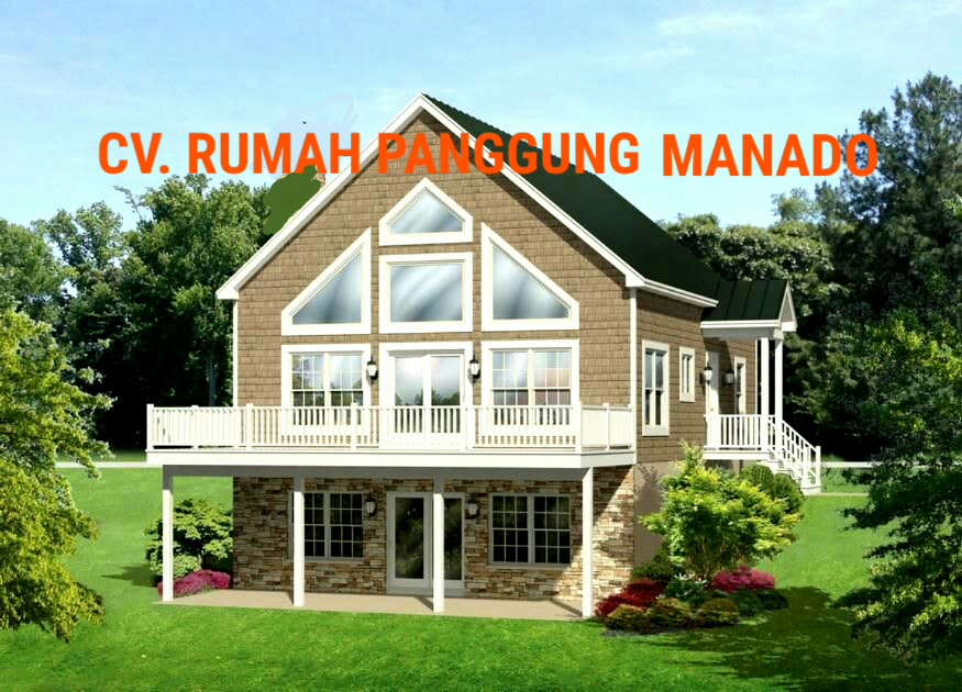 Model Rumah Kontur Tanah Miring