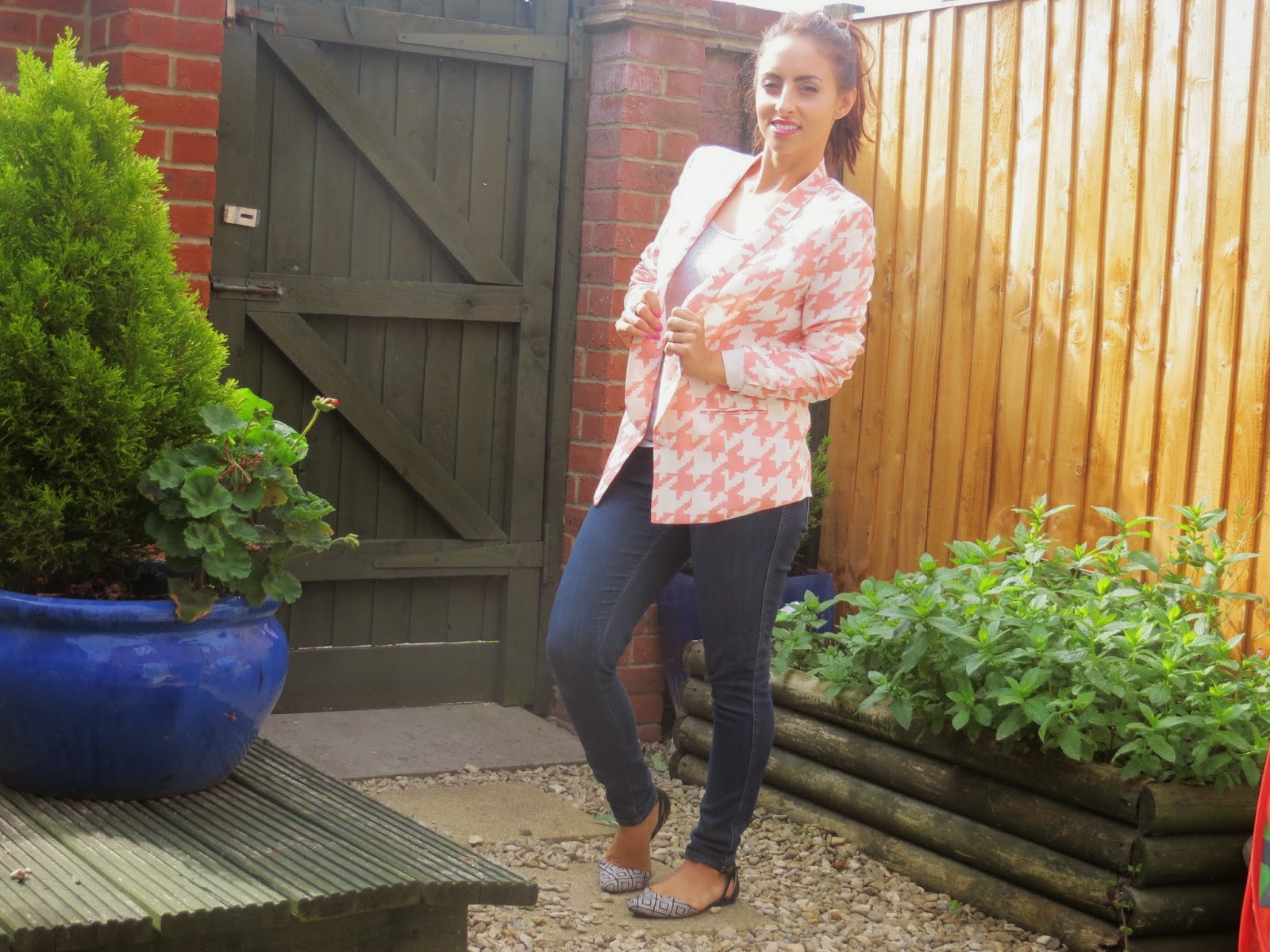 Miss guided, Jacket, coral, summer, ootd, outfit inspiration, outfit, matalan, shoes, pretty, primark, next, fashion, fblogger